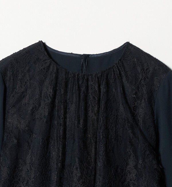 UNITED ARROWS green label relaxing「カサネ レース ブラウス」|シャツ・ブラウス|