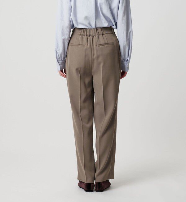 BEAUTY&YOUTH UNITED ARROWS「【WEB限定 Wardrobe DAILY MINIMAL】ダブルクロス テーパードパンツ ウォッシャブル」|スラックス|