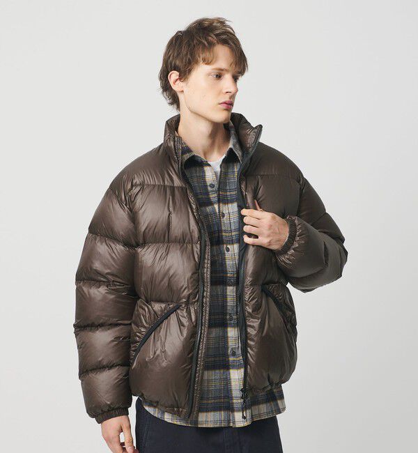 California General Store「＜CGS.＞リサイクルナイロン アライド ダウンジャケット」|ダウンベスト・ベスト|DK.BROWN