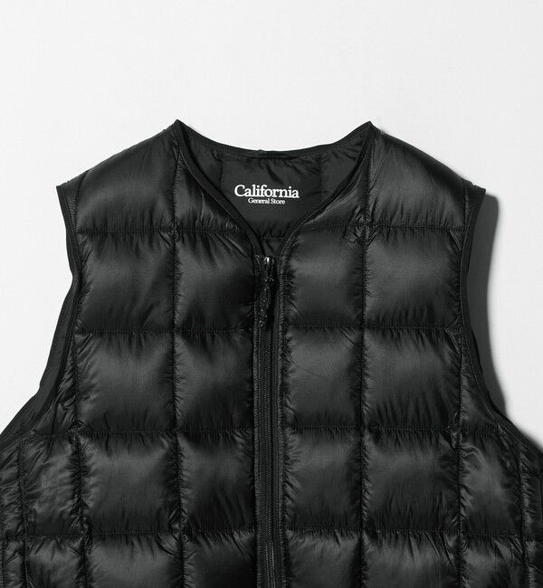 California General Store「＜CGS.＞リサイクルナイロン アライド ダウンベスト」|ダウン|