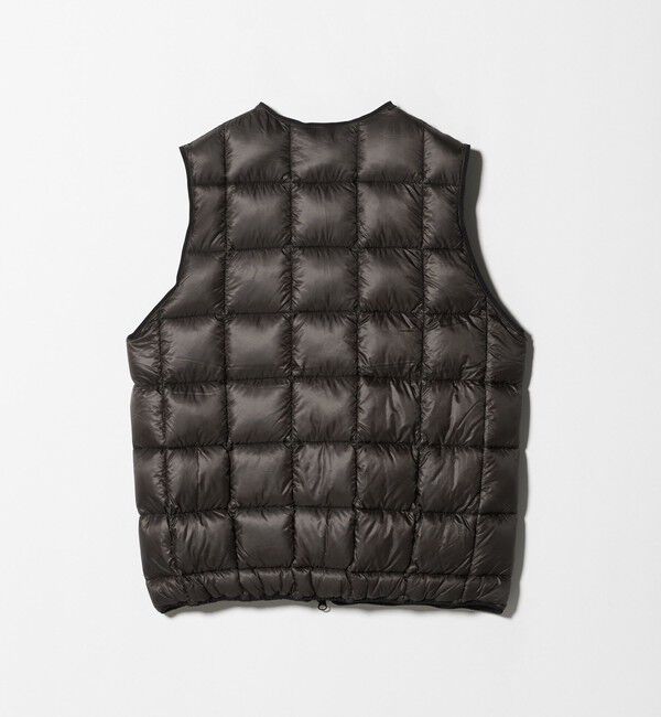 California General Store「＜CGS.＞リサイクルナイロン アライド ダウンベスト」|ダウン|