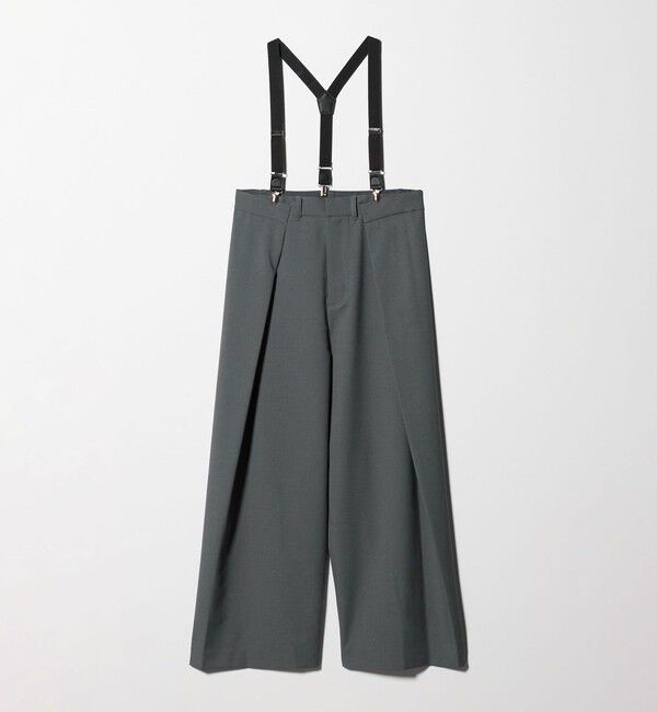 BEAUTY&YOUTH UNITED ARROWS「＜provoke＞サスペンダー タックパンツ」|その他|MD.GRAY