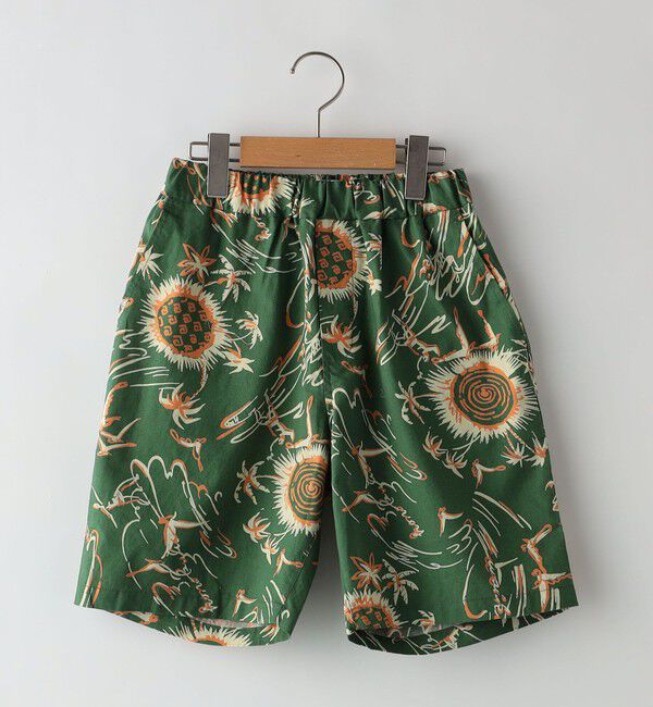 SHIPS KIDS「ARCH&LINE:155cm / サマー プリント ショーツ」|その他|グリーン