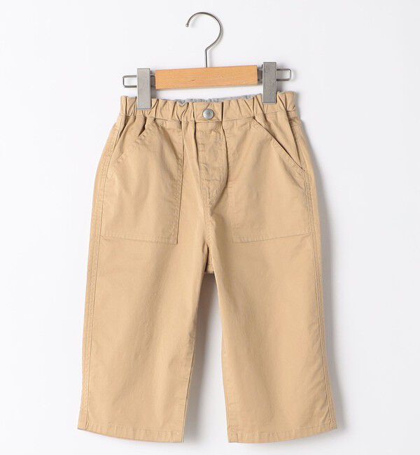 SHIPS KIDS「SHIPS KIDS:140～150cm / カラー 6分丈 ショーツ」|その他|ベージュ