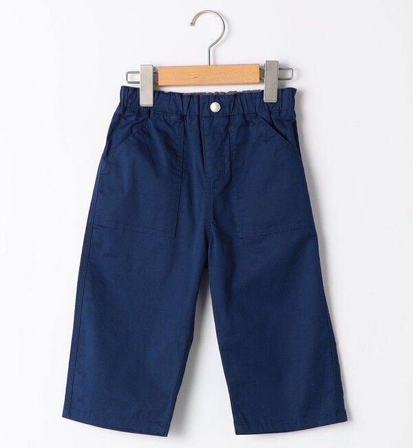 SHIPS KIDS「SHIPS KIDS:140～150cm / カラー 6分丈 ショーツ」|その他|ネイビー