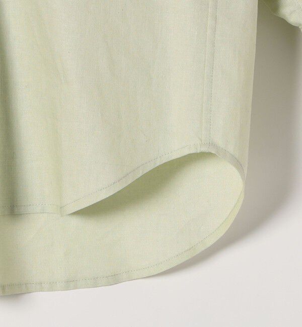 SHIPS any「SHIPS any:〈洗濯機可能〉リネン ミックス ワーク ポケット シャツ」|シャツ・ブラウス|