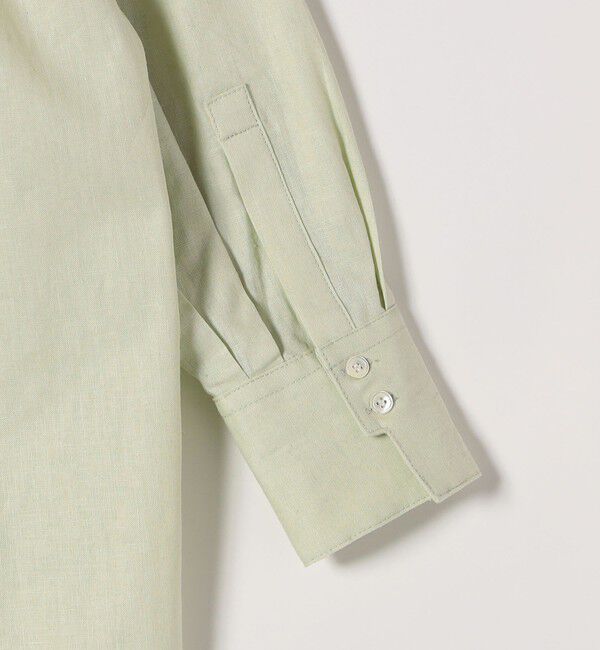 SHIPS any「SHIPS any:〈洗濯機可能〉リネン ミックス ワーク ポケット シャツ」|シャツ・ブラウス|