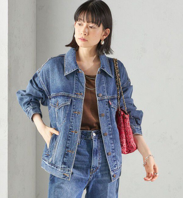 SHIPS for women「Levi&rsquo;s:90S TRUCKER」|デニムジャケット|
