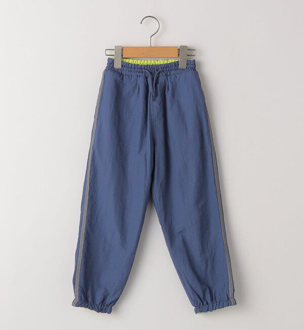 SHIPS KIDS「THE PARK SHOP:115～145cm /REVERSIBLE SPORTS PANTS ナイロン パンツ」|その他|ブルー