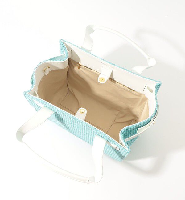 TOMORROWLAND GOODS「TOMORROWLAND ラフィアトートバッグ」|トートバッグ|