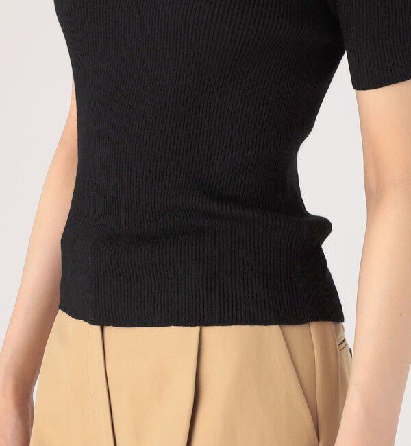 Ballsey「ストレッチラミー ラウンドネックプルオーバー」|ニット・セーター|