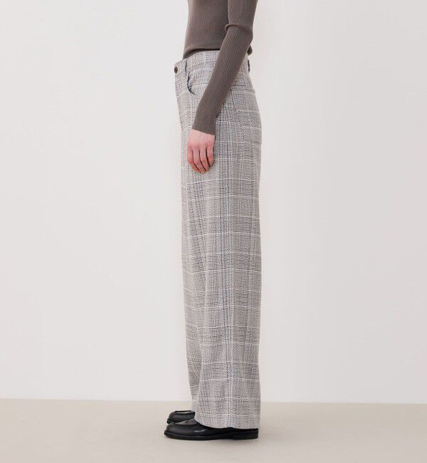 GALERIE VIE「リネアコットンツイード リラックスフィットパンツ」|その他|