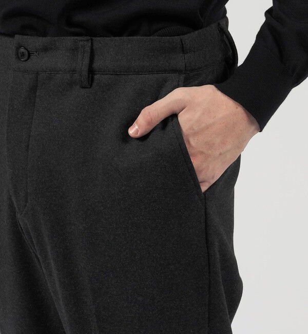 TOMORROWLAND MENS「2wayストレッチ コットンポリエステル イージースラックス」|その他|