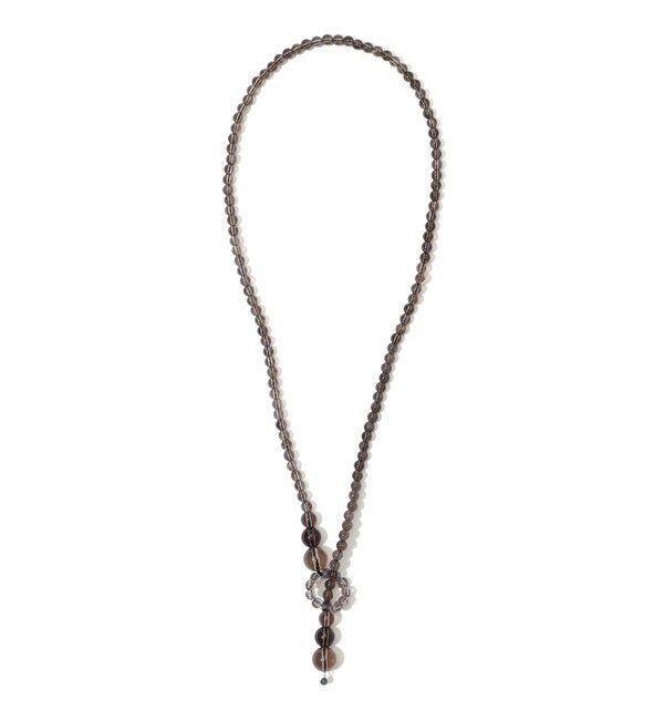TOMORROWLAND GOODS「SASKIA DIEZ DROP ネックレス」|ネックレス|15 グレー