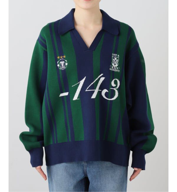 JOINT WORKS「サッカーシャツニットプルオーバー / Soccer Shirt Knit Pullover」|ニット・セーター|