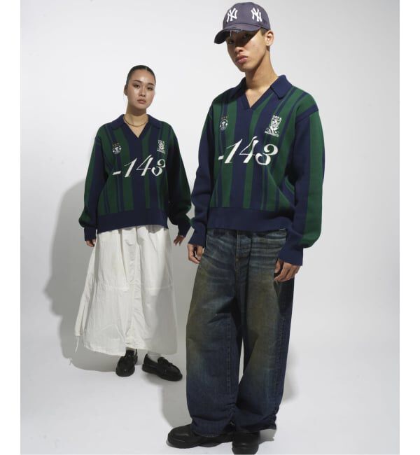 JOINT WORKS「サッカーシャツニットプルオーバー / Soccer Shirt Knit Pullover」|ニット・セーター|