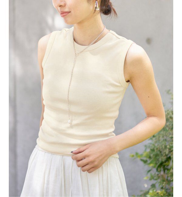 IENA「FLORE FLORE/フローレフローレ ESME TANK タンクトップ」|タンクトップ|