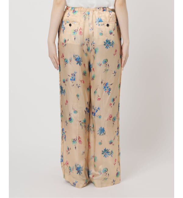 IENA LA BOUCLE「IENA LA BOUCLE ボタニカルプリントイージーパンツ」|その他|