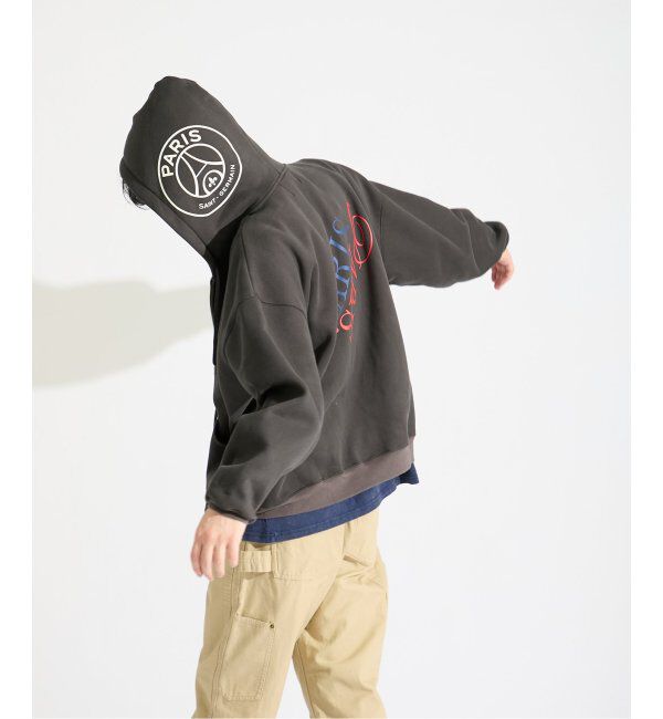 Paris Saint-Germain「【Paris Saint-Germain / パリ・サン＝ジェルマン】JP PARIS LOGO ZIP HOODIE」|パーカー|