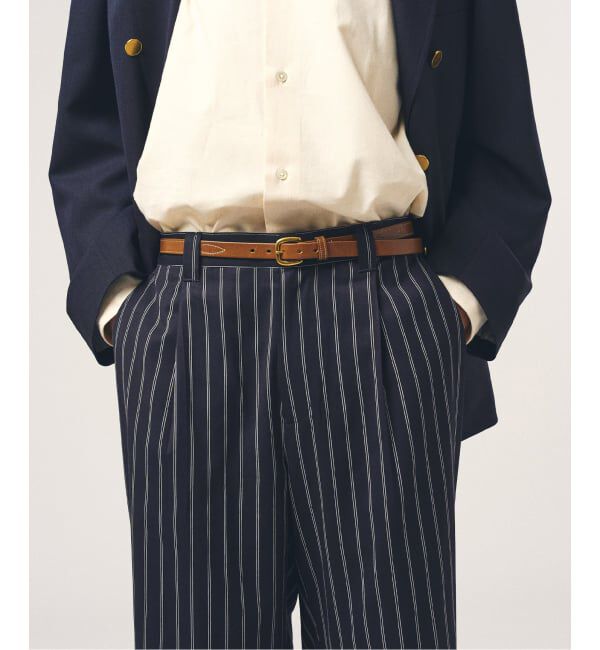 417 EDIFICE「TRツイル ワイドイージーパンツ」|スラックス|