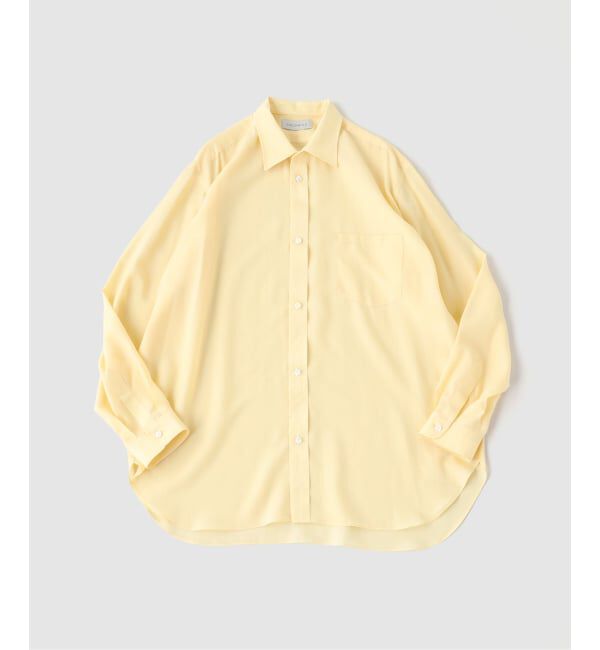 EDIFICE「ENCOMING（インカミング）CLASSIC LONG SLEEVE SHIRT」|シャツ・ブラウス|イエロー