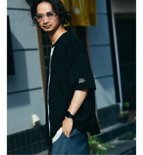 JOURNAL STANDARD relume「吸水速乾 RUSSELL ATHLETIC 別注 Dri-Power(R) ベースボールシャツ」|シャツ・ブラウス|