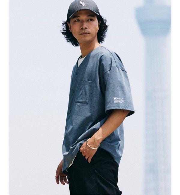 JOURNAL STANDARD relume「吸水速乾 RUSSELL ATHLETIC 別注 Dri-Power(R) ベースボールシャツ」|シャツ・ブラウス|