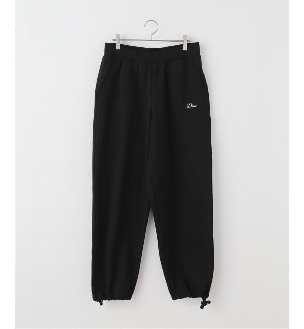 Oriens JOURNAL STANDARD「【Dime/ダイム】 CURSIVE SMALL LOGO SWEATPANTS」|その他|ブラック