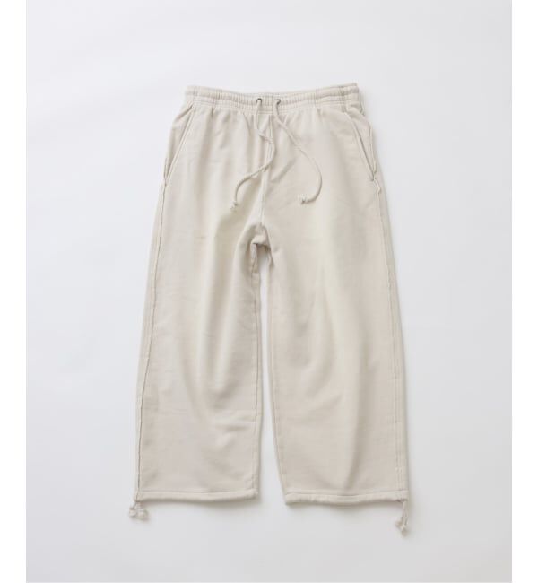 JOURNAL STANDARD relume「《予約》ラフカット フェード加工 スウェットパンツ」|その他|ベージュ