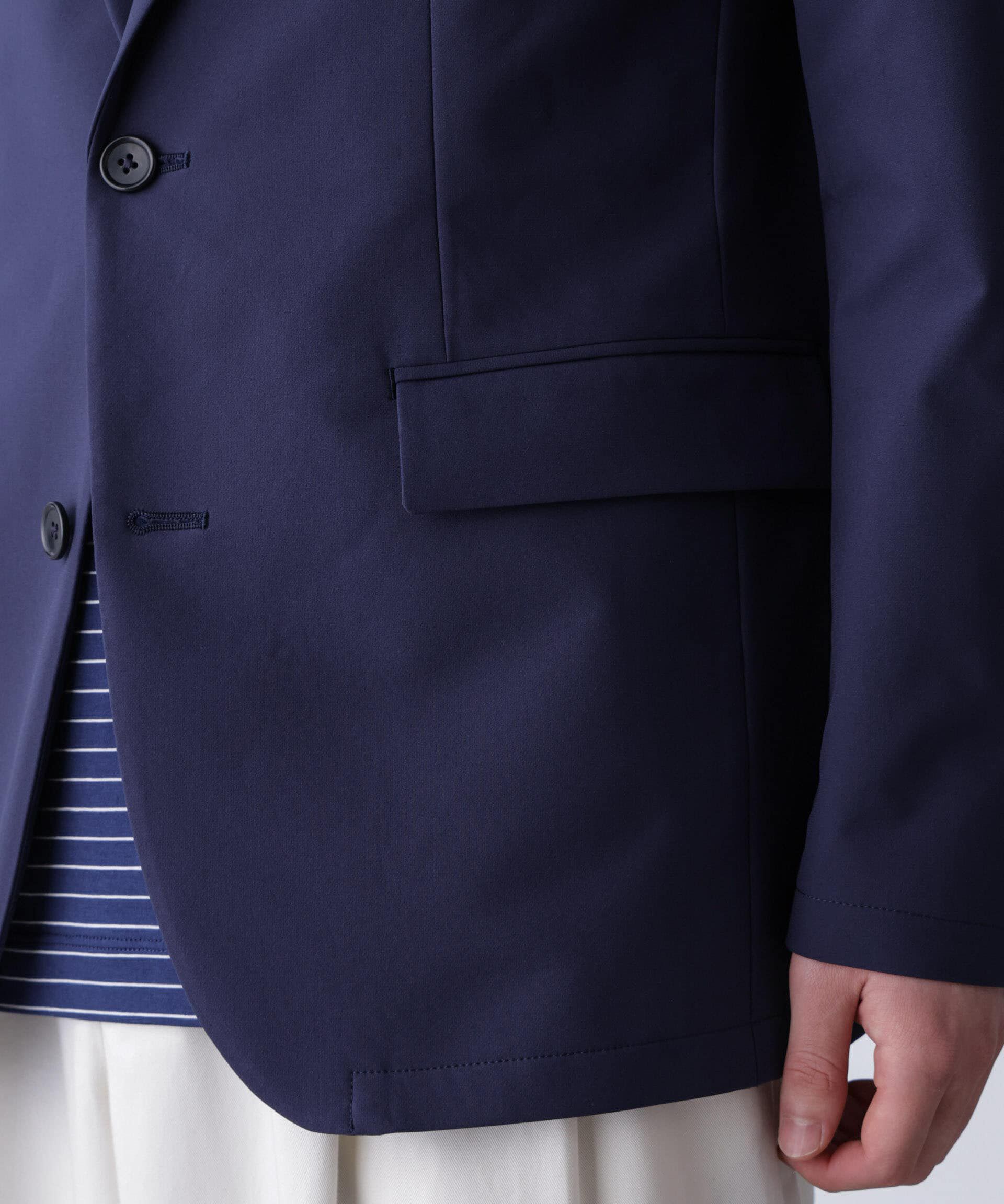 nano･universe「｢N JACKET PREMIUM｣TEXBRID(R)撥水ｳﾗﾄﾞｯﾄｽﾄﾚｯﾁｼﾞｬｹｯﾄ(ｾｯﾄ 」|スーツ|