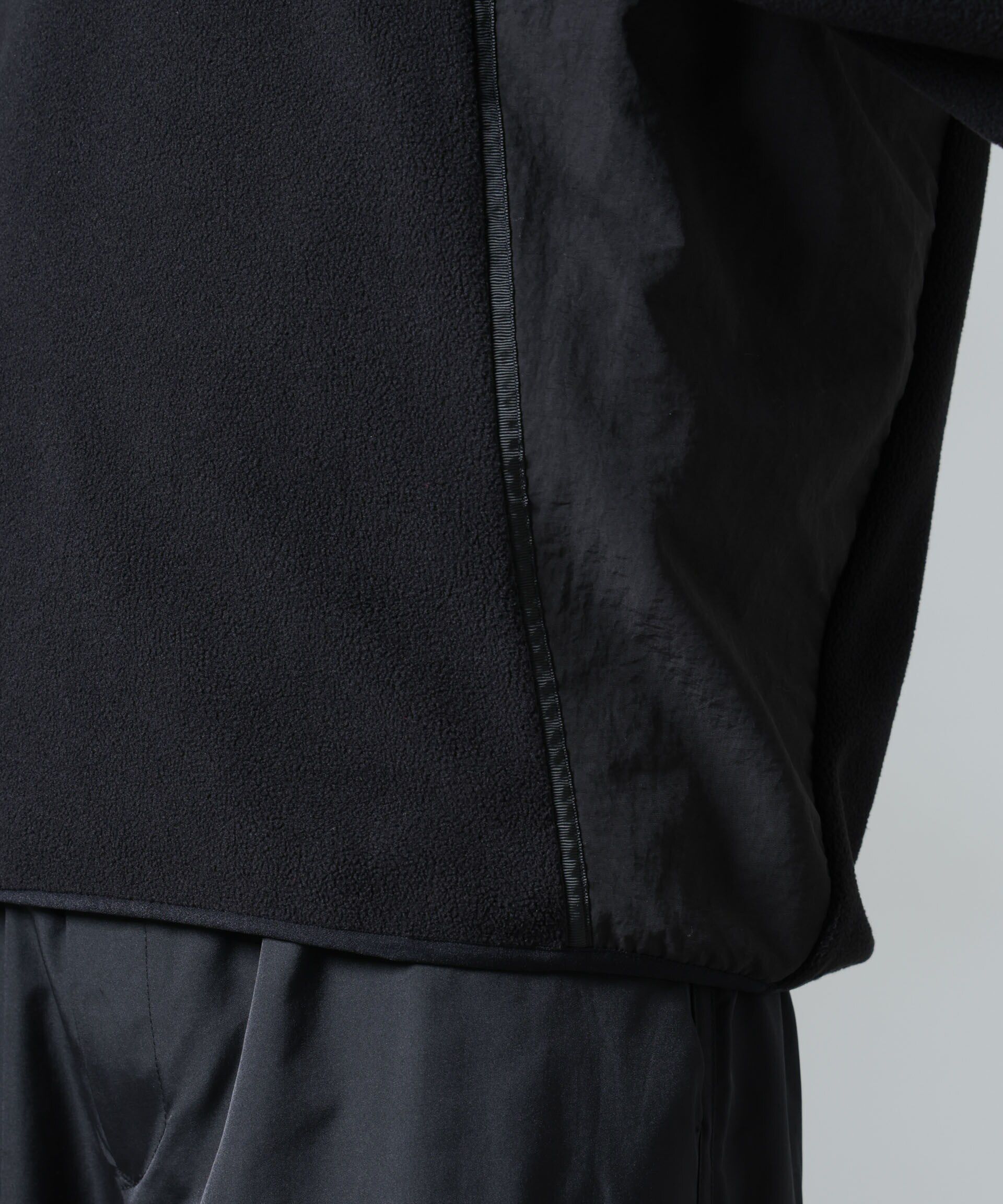 nano･universe「「NJ/CLUB」PARKSTOCK スナップフリースプルオーバー」|Tシャツ・カットソー|