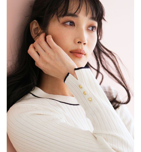 ANY SIS「ラインポイント ニット」|ニット・セーター|