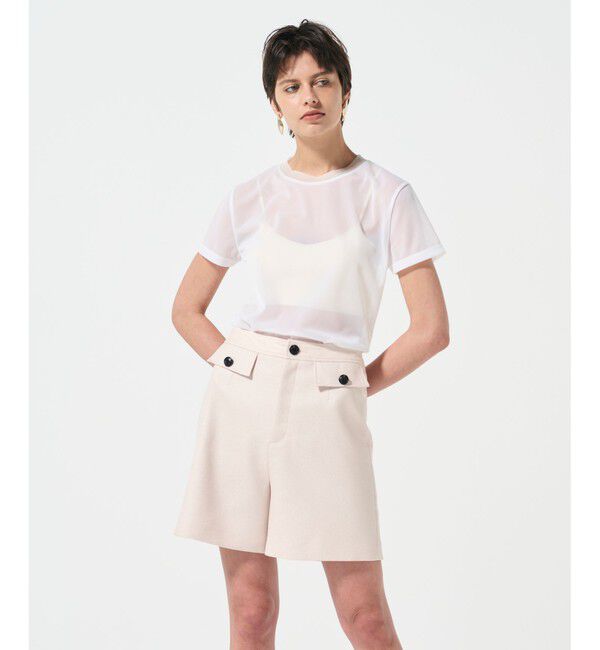 Diagram「リネンタッチハーフパンツ」|その他|ベージュ