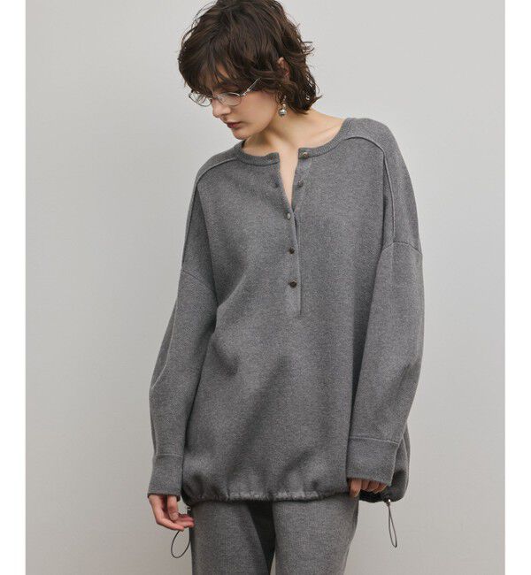 Diagram「スウェットライクニットトップ」|ニット・セーター|グレー