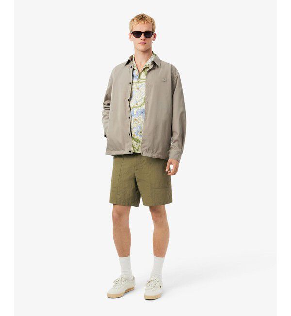 LACOSTE「撥水・防風・軽量ファブリック ワークナイロンショーツ / ハーフパンツ」|その他|
