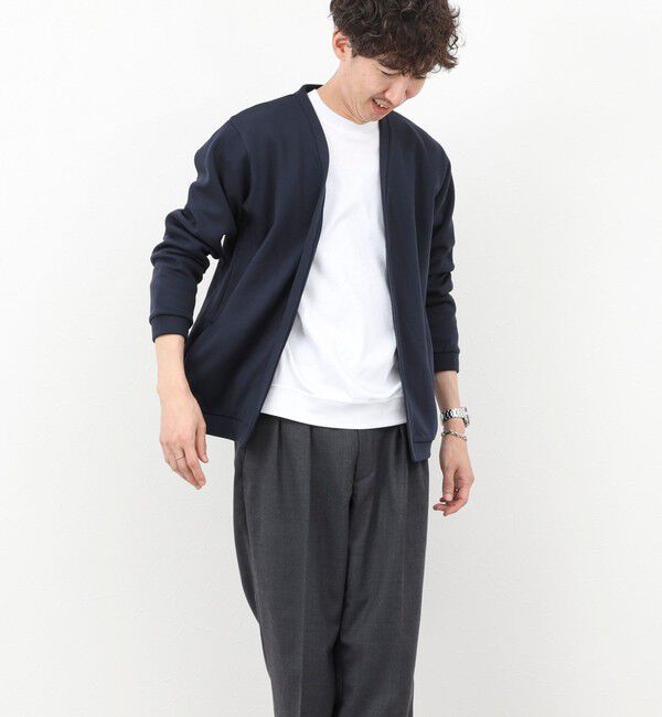 NOLLEY'S goodman「【ACTIVE SECT】《限定展開》接結ボタンレスカーディガン 25AW」|カーディガン|