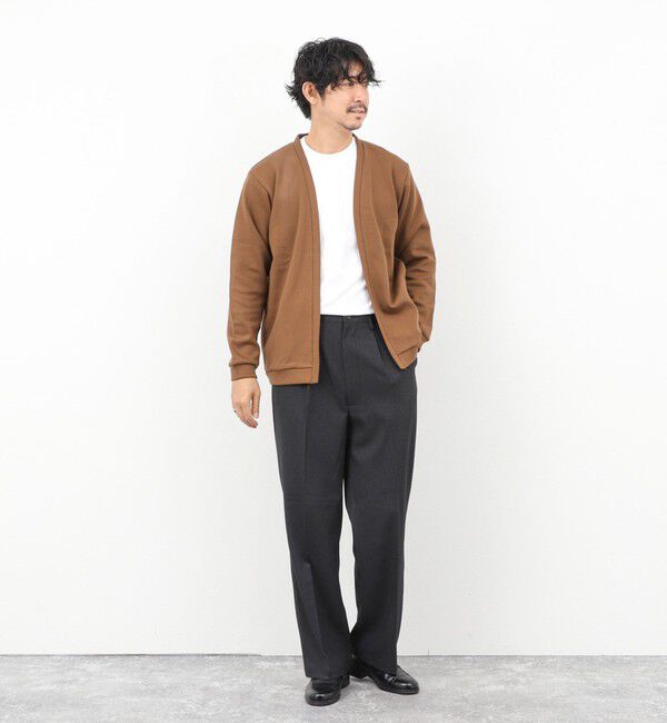 NOLLEY'S goodman「【ACTIVE SECT】《限定展開》接結ボタンレスカーディガン 25AW」|カーディガン|