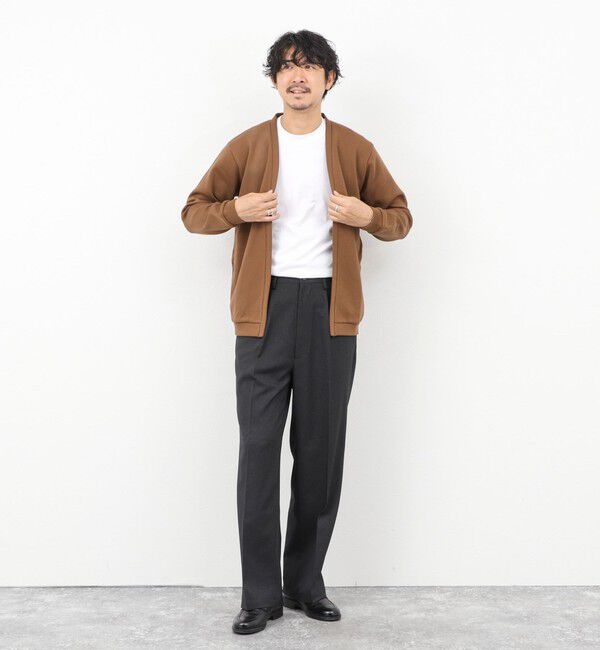 NOLLEY'S goodman「【ACTIVE SECT】《限定展開》接結ボタンレスカーディガン 25AW」|カーディガン|