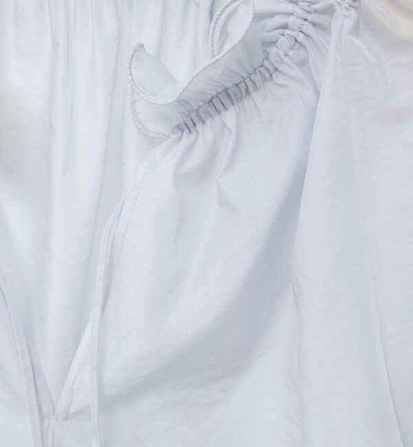 NOLLEY'S sophi「ウォッシャブルオーガンジーフリルブラウス」|シャツ・ブラウス|