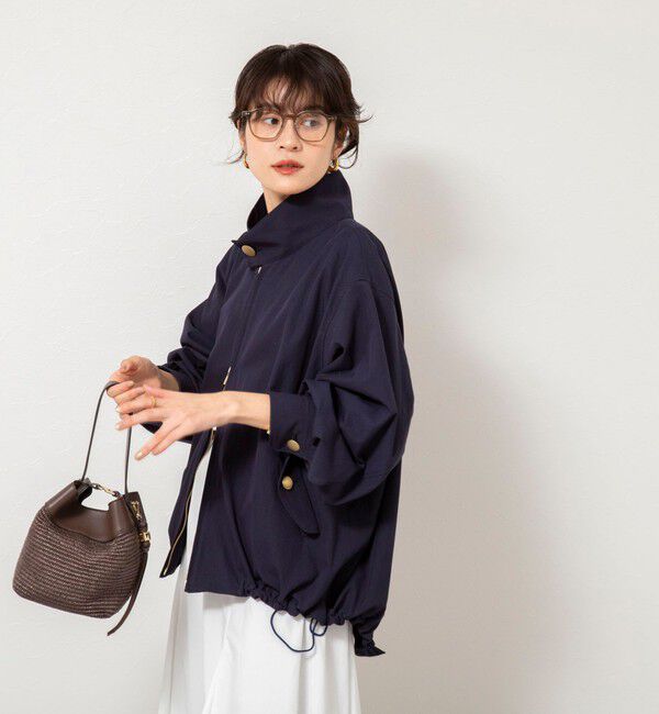 NOLLEY'S「NMPウォッシャブルスウィングトップブルゾン」|ブルゾン・スタジャン|