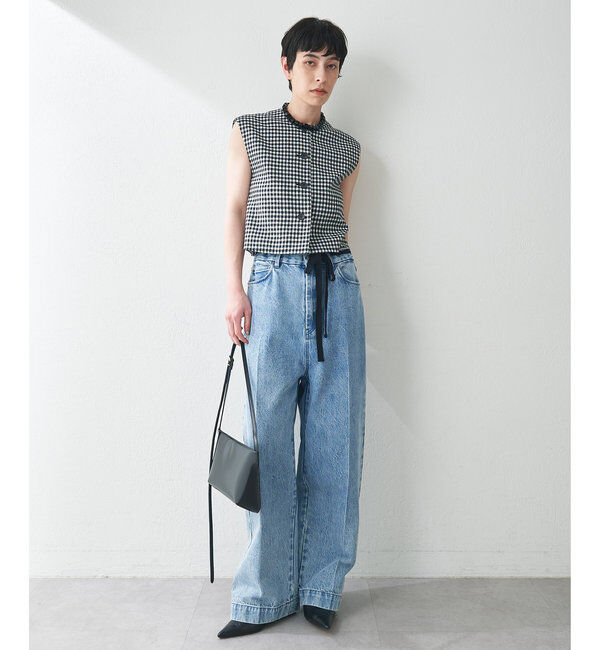  「センタープレスデニムパンツ」|デニム|