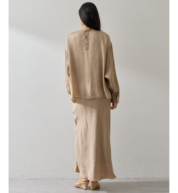  「ピグメントクルーブラウス」|シャツ・ブラウス|