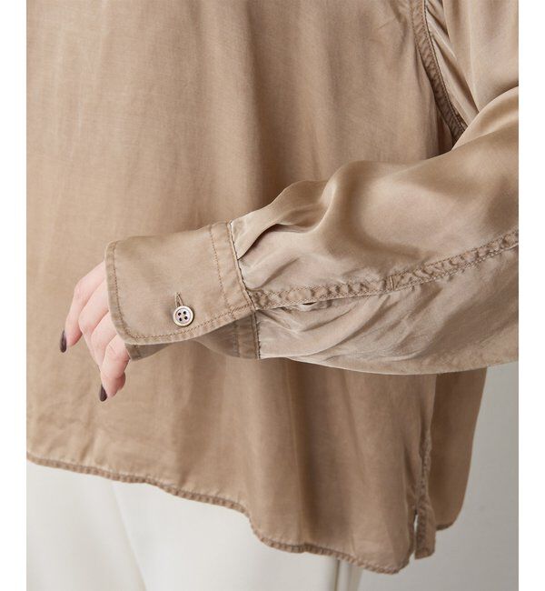  「ピグメントクルーブラウス」|シャツ・ブラウス|