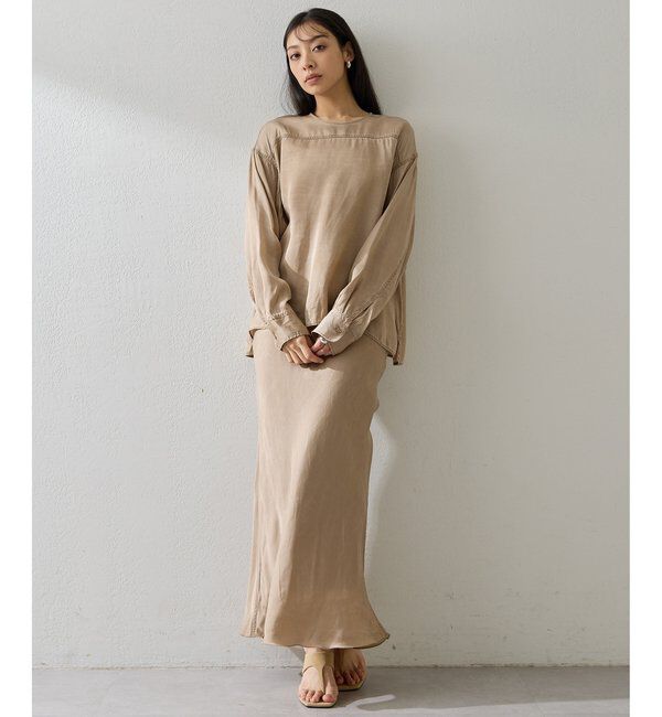  「ピグメントクルーブラウス」|シャツ・ブラウス|