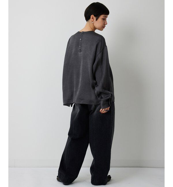  「ピグメントクルーブラウス」|シャツ・ブラウス|