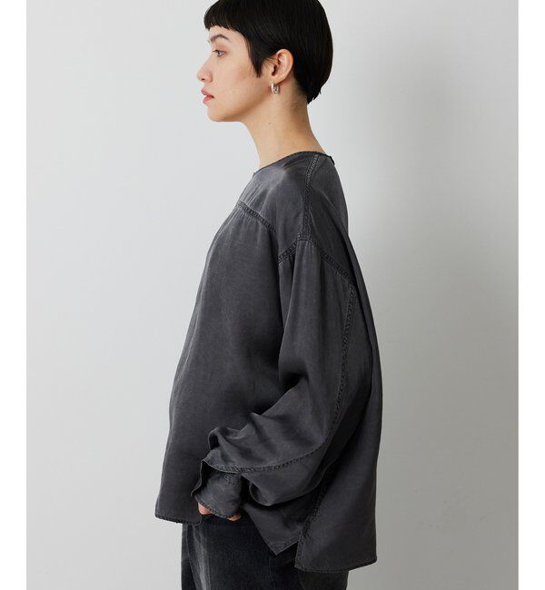  「ピグメントクルーブラウス」|シャツ・ブラウス|