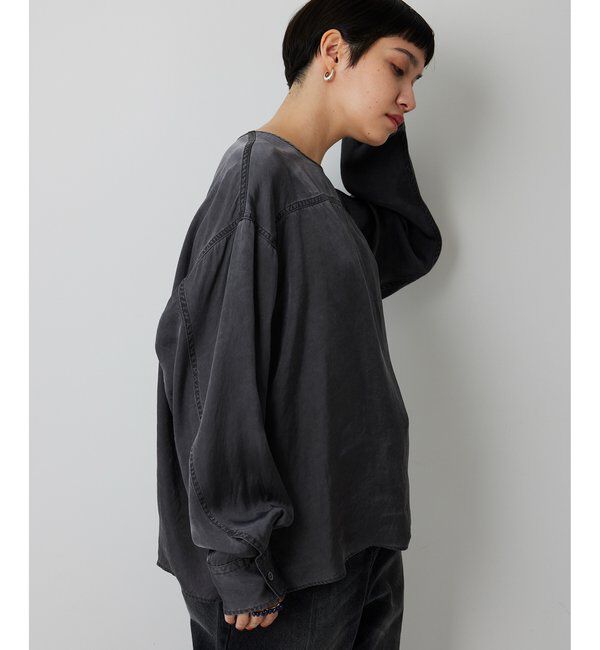  「ピグメントクルーブラウス」|シャツ・ブラウス|