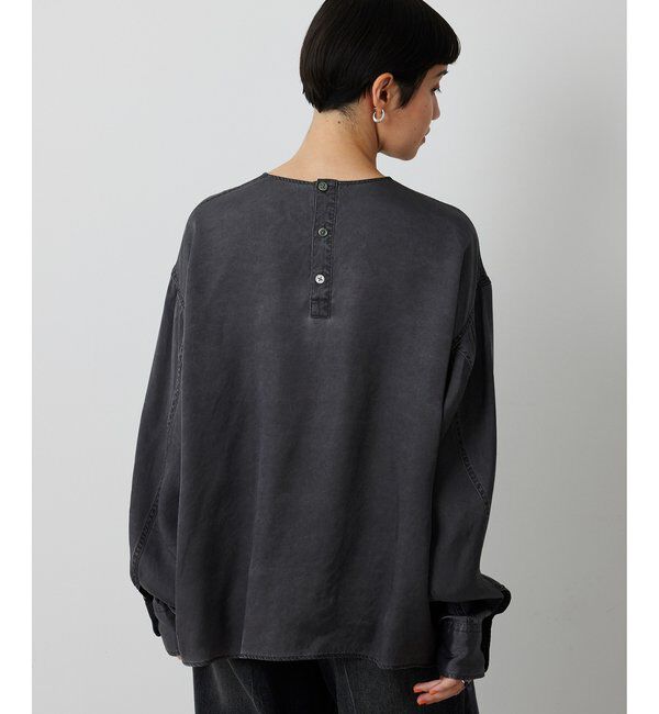  「ピグメントクルーブラウス」|シャツ・ブラウス|