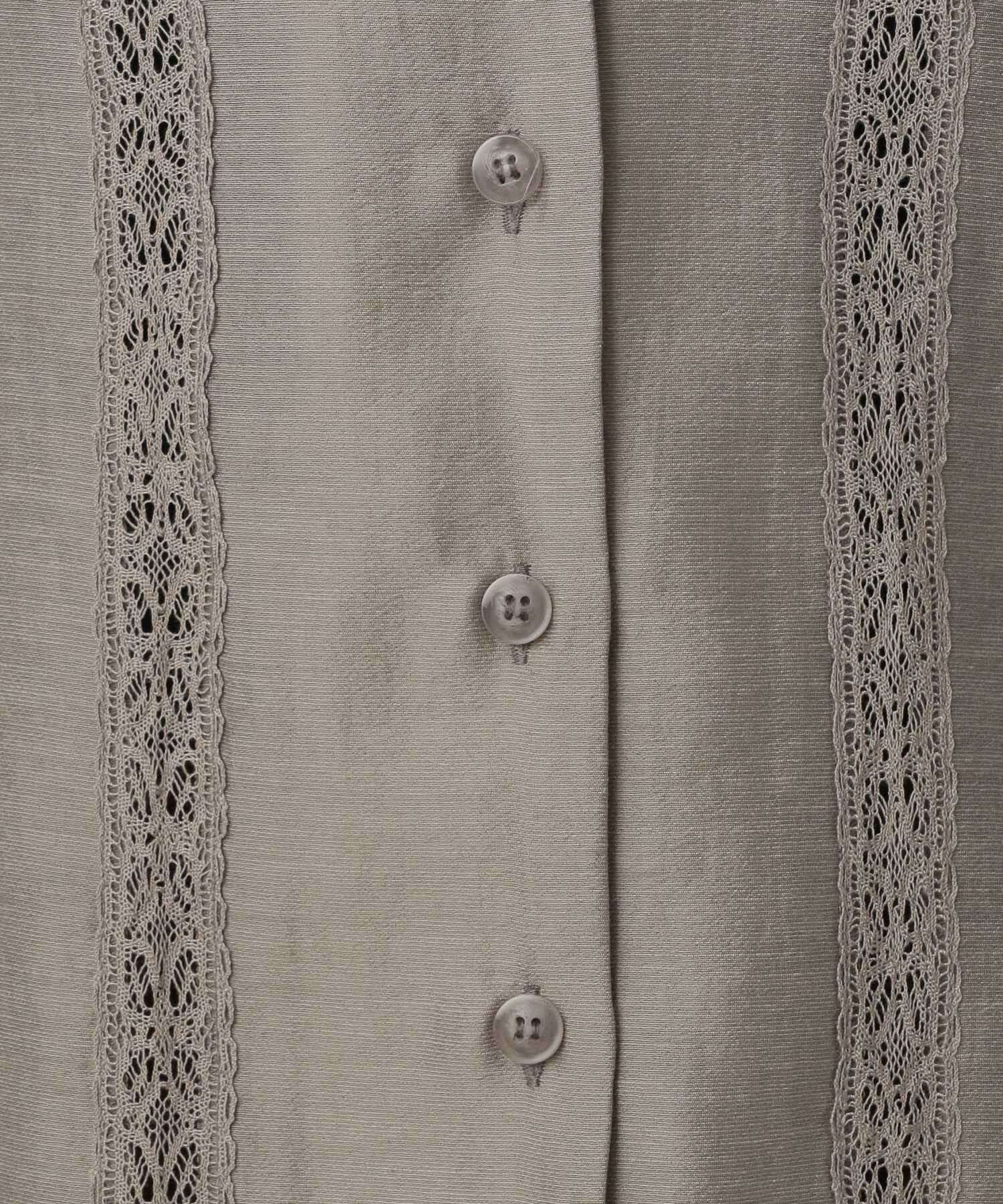 A part by 「レースオープンカラーシャツ」|シャツ・ブラウス|