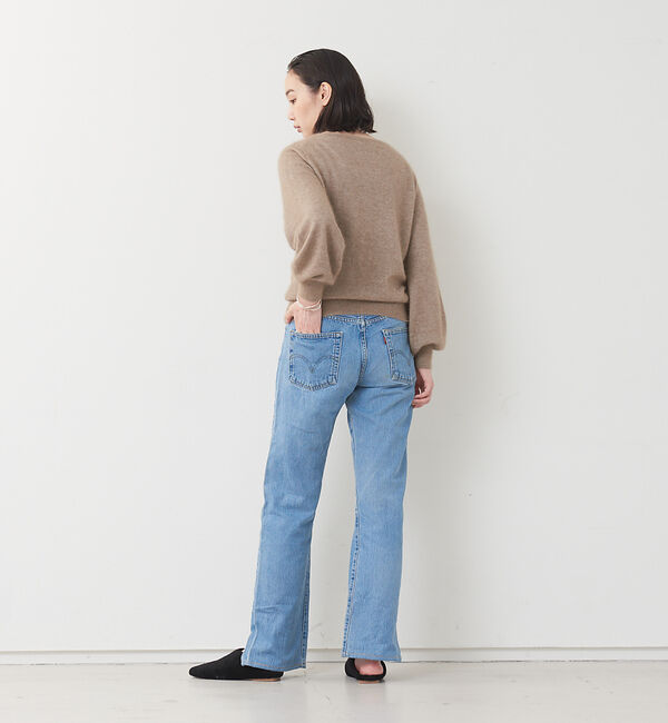 collex「ラクーンシルクニットプルオーバー」|ニット・セーター|